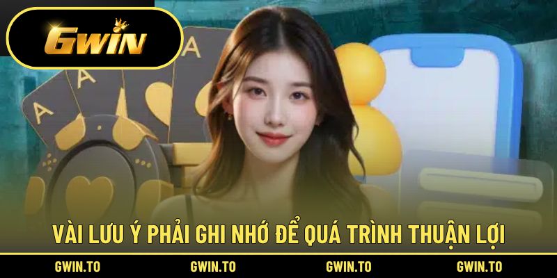 Danh sách chi tiết các điểm quan trọng cần chú ý